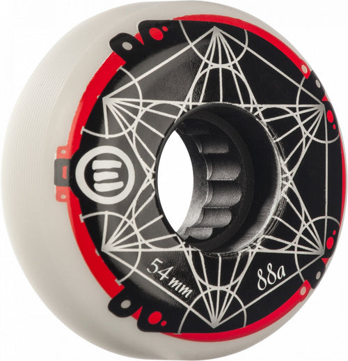 Eulogy Inline Wheels Metatron Cube Logo 54mm 88a 4pk