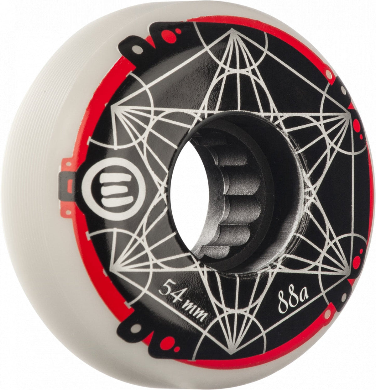 Eulogy Inline Wheels Metatron Cube Logo 54mm 88a 4pk