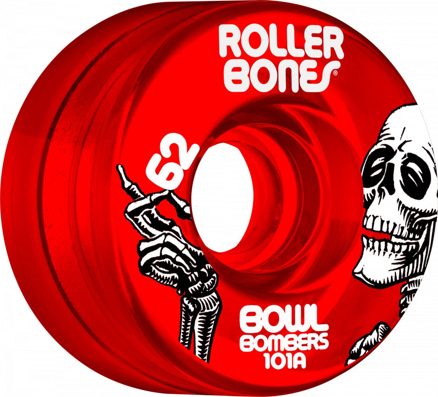 Rollerbones Bowl Bombers Wheels 62mm 101A 8pk