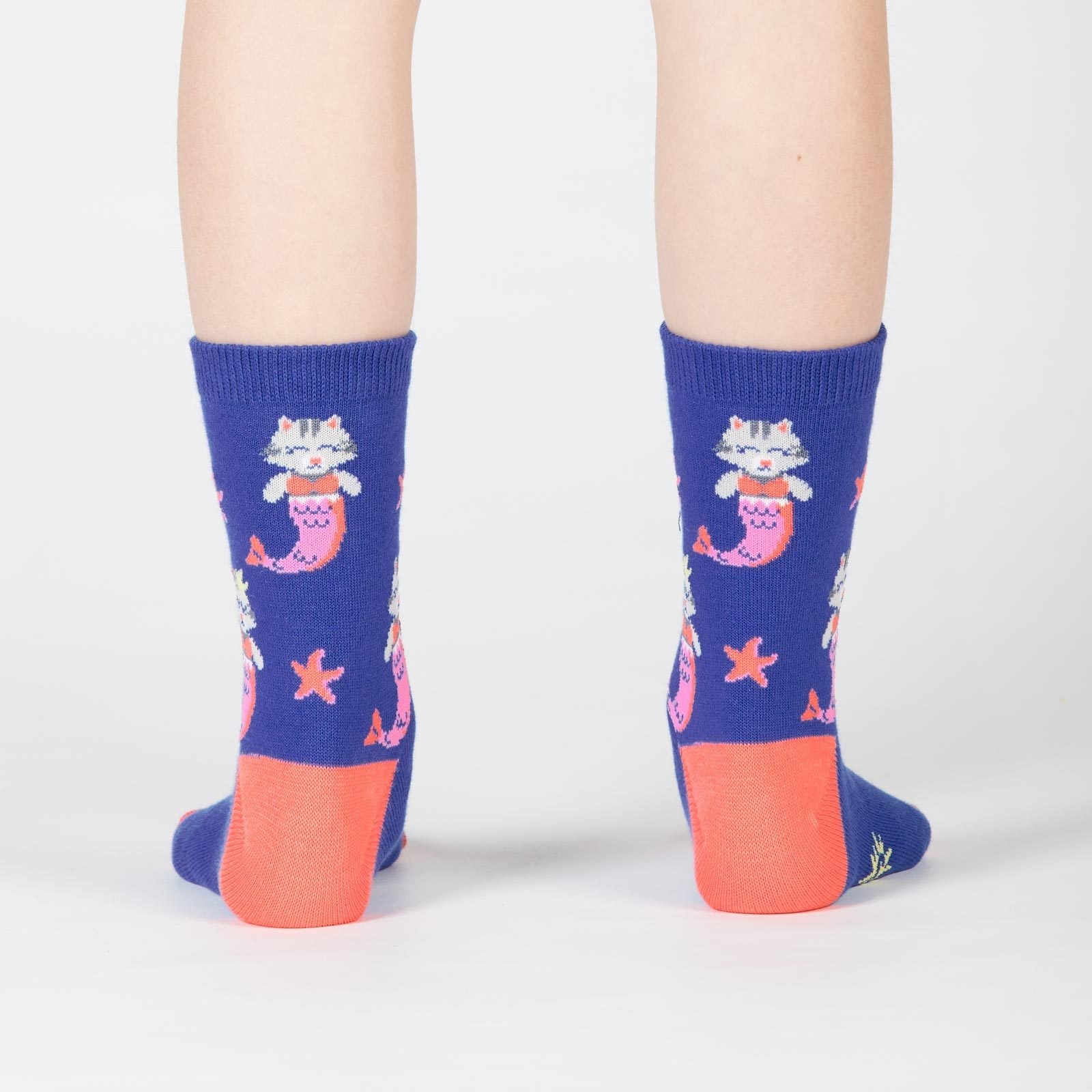 Sock It To Me PURRMAID JUNIOR (AGED 7-10) CREW SOCKS - Skatescool Australia