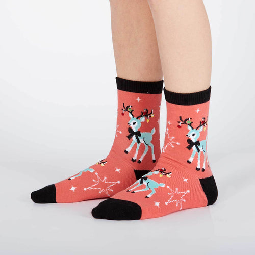 SOCK IT TO ME WITH BELLS ON! JUNIOR CREW SOCKS
