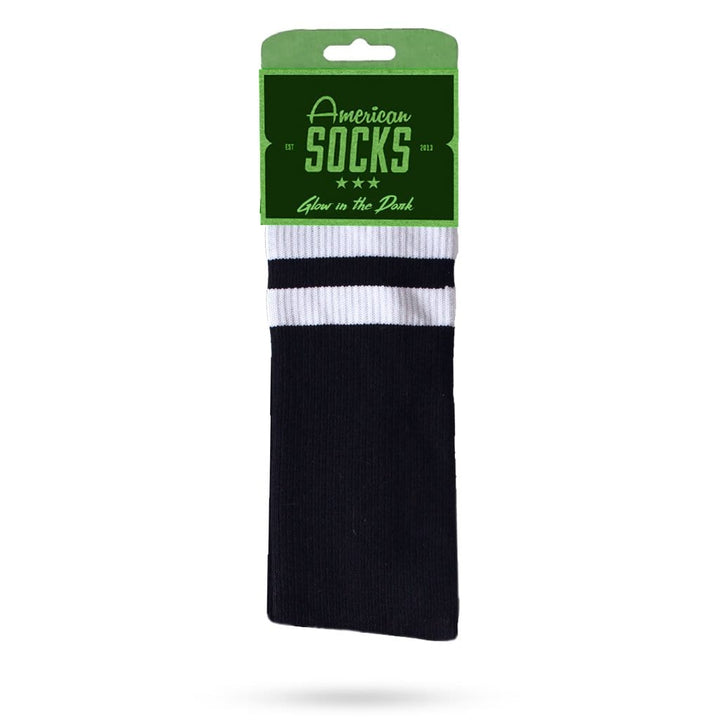 American Socks Back in Black - Glow In The Dark - Mid High
