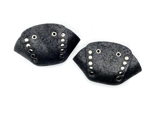 RollerStuff Toe Caps Glitter Black