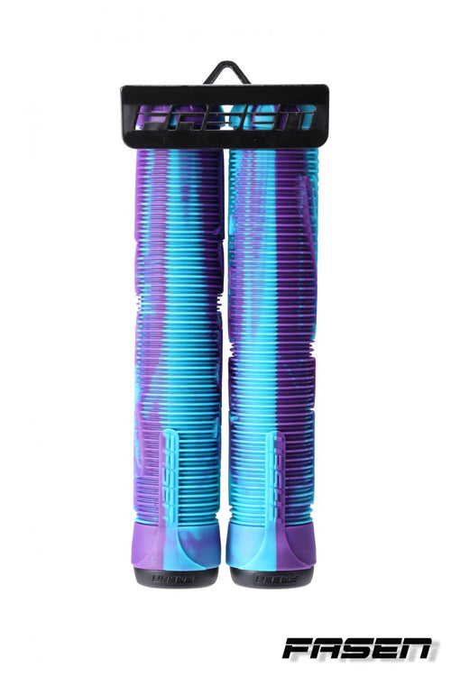 Fasen V2 Hand Grips - Teal/Purple