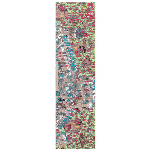 Where's Wally Castle Siege Fruity Griptape 9" x 33"
