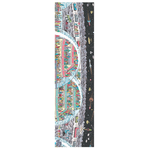 Where's Wally Future Fruity Griptape 9" x 33"
