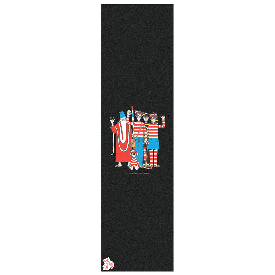 Where's Wally Group Shot Fruity Griptape 9" x 33"