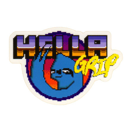 Hella Grip - Pixel Sloth Sticker