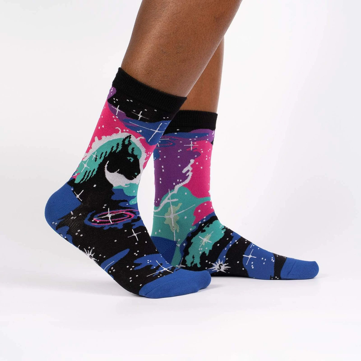 SOCK IT TO ME HORSEHEAD NEBULA WOMENS CREW SOCKS