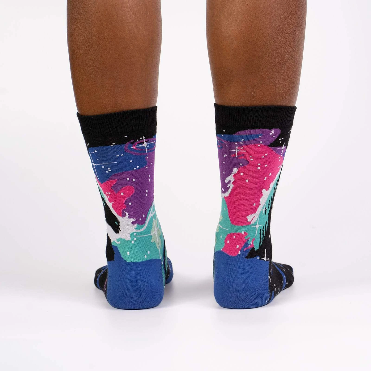 SOCK IT TO ME HORSEHEAD NEBULA WOMENS CREW SOCKS