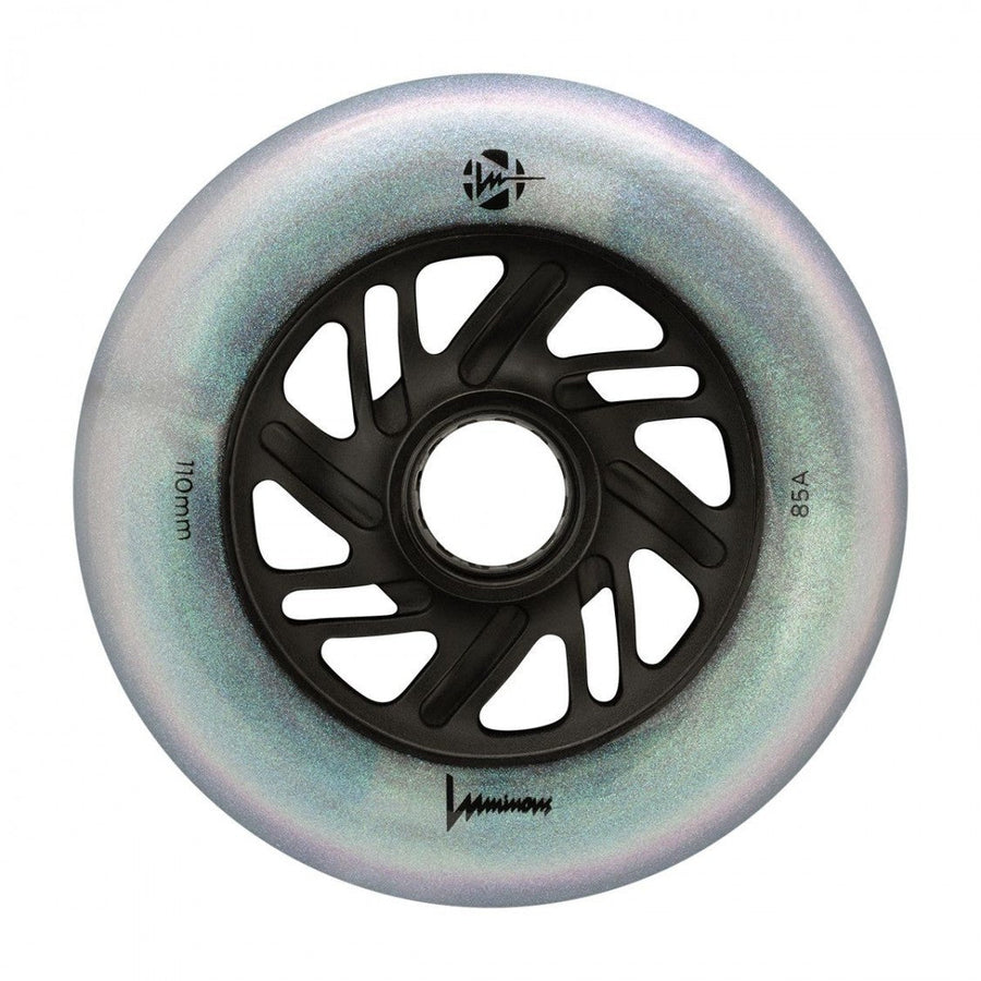 Luminous LED Inline Wheels Glitter 110mm 85a Each