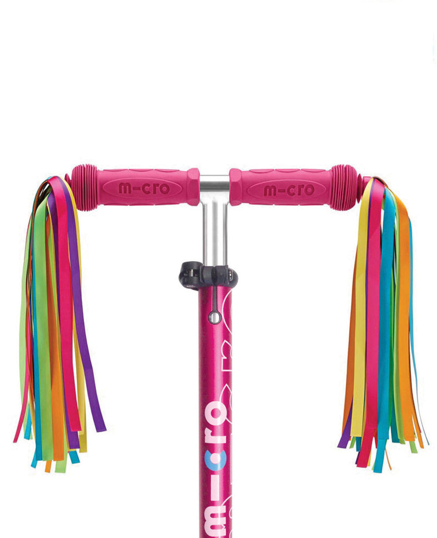 Micro Scooter Ribbons - Pink Neon