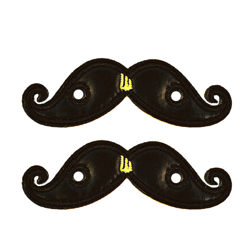 SHWINGS Black Foil Moustache