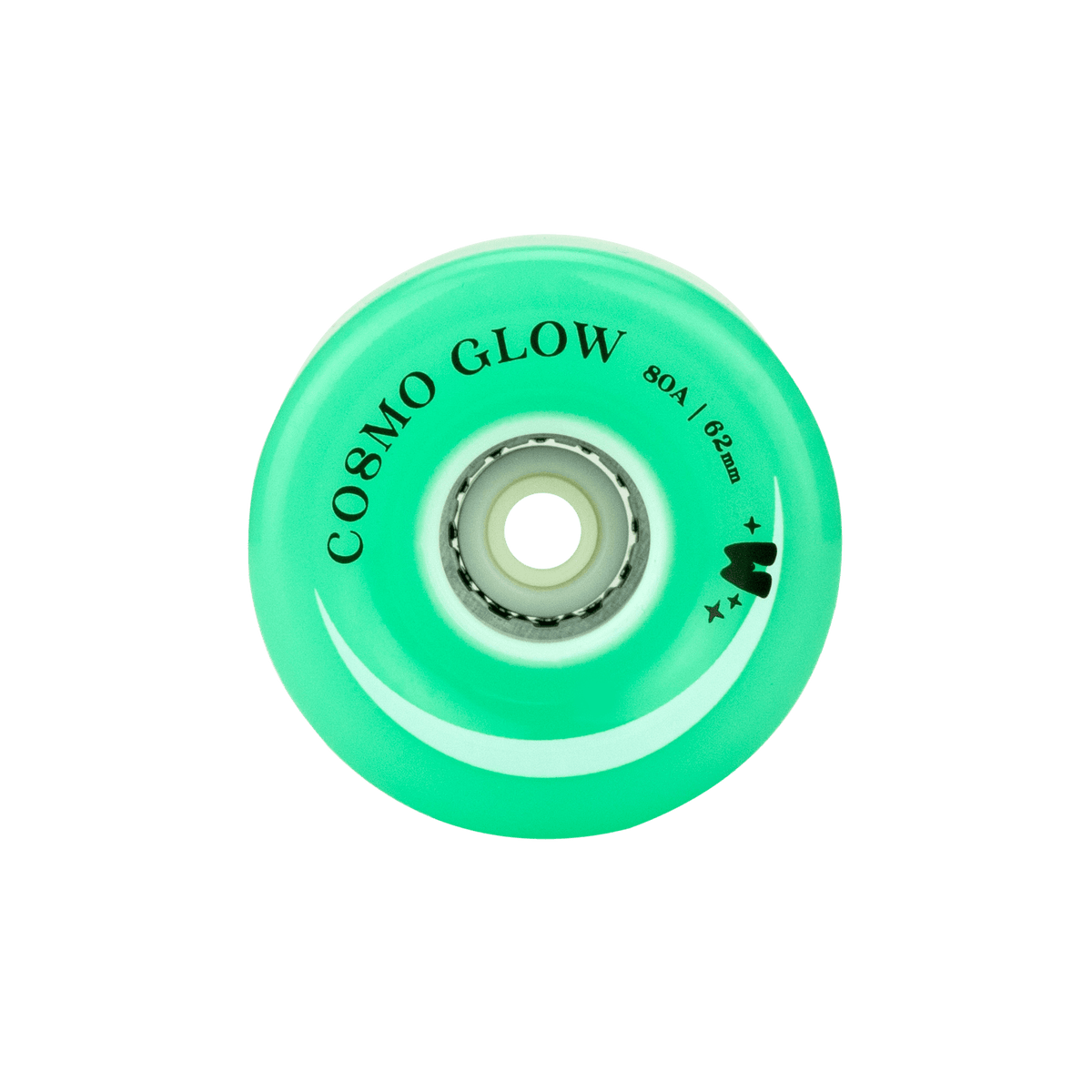 Moxi Cosmo Glow Wheels 62mm 80a 4pk