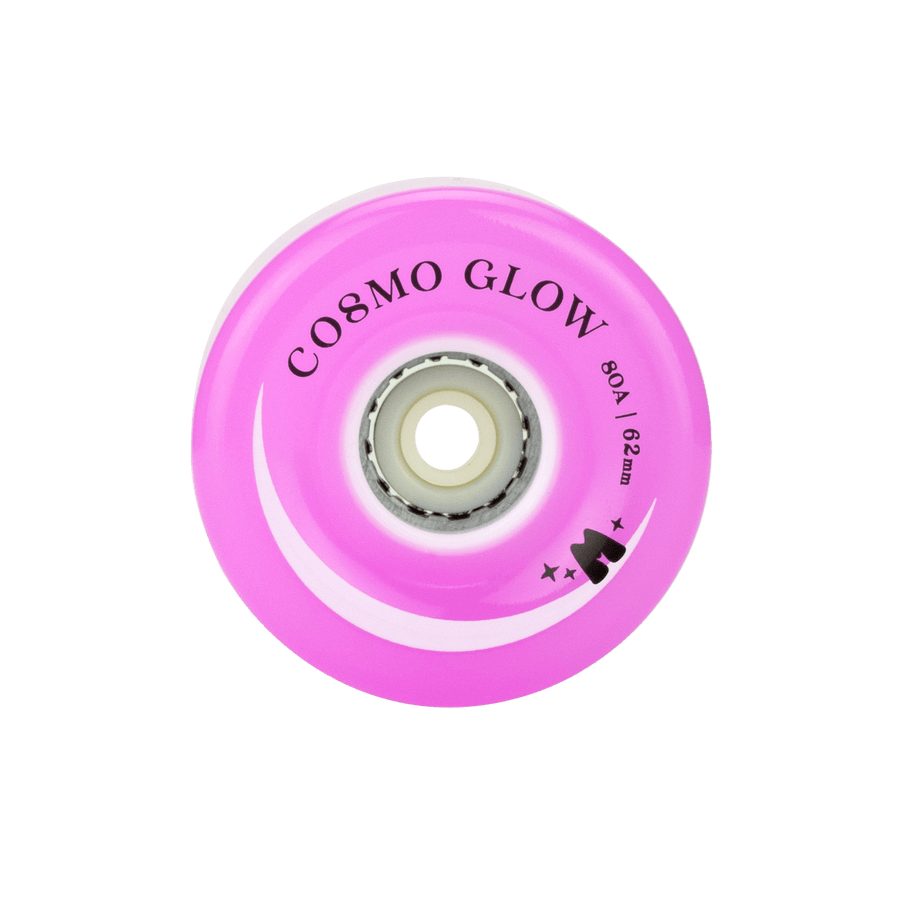 Moxi Cosmo Glow Wheels 62mm 80a 4pk