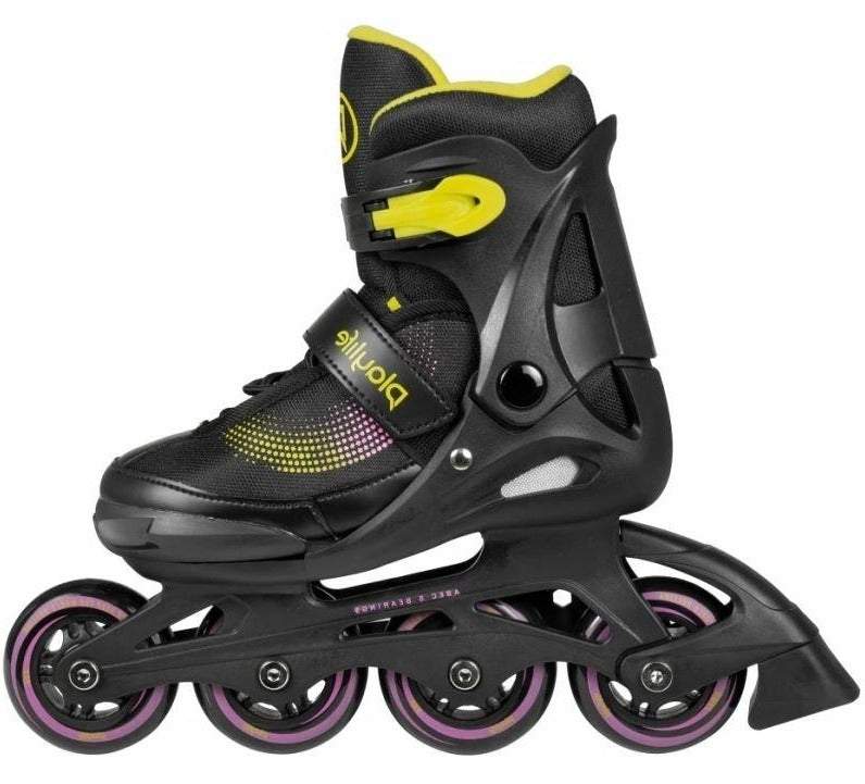 PlayLife Joker Yellow Adjustable Inline Skates