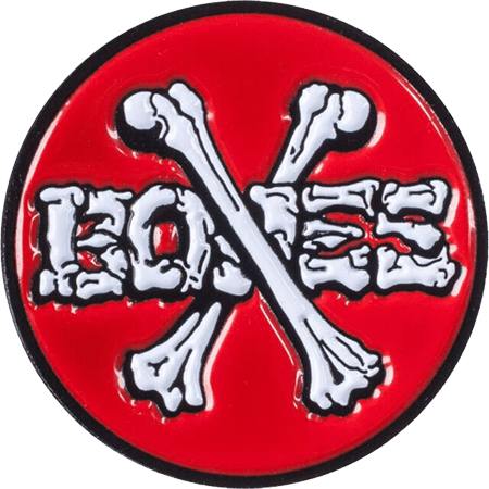 Powell Peralta Cross Bones Lapel Pin