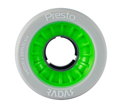 Radar Presto 59mm/38mm Wheels Pk4