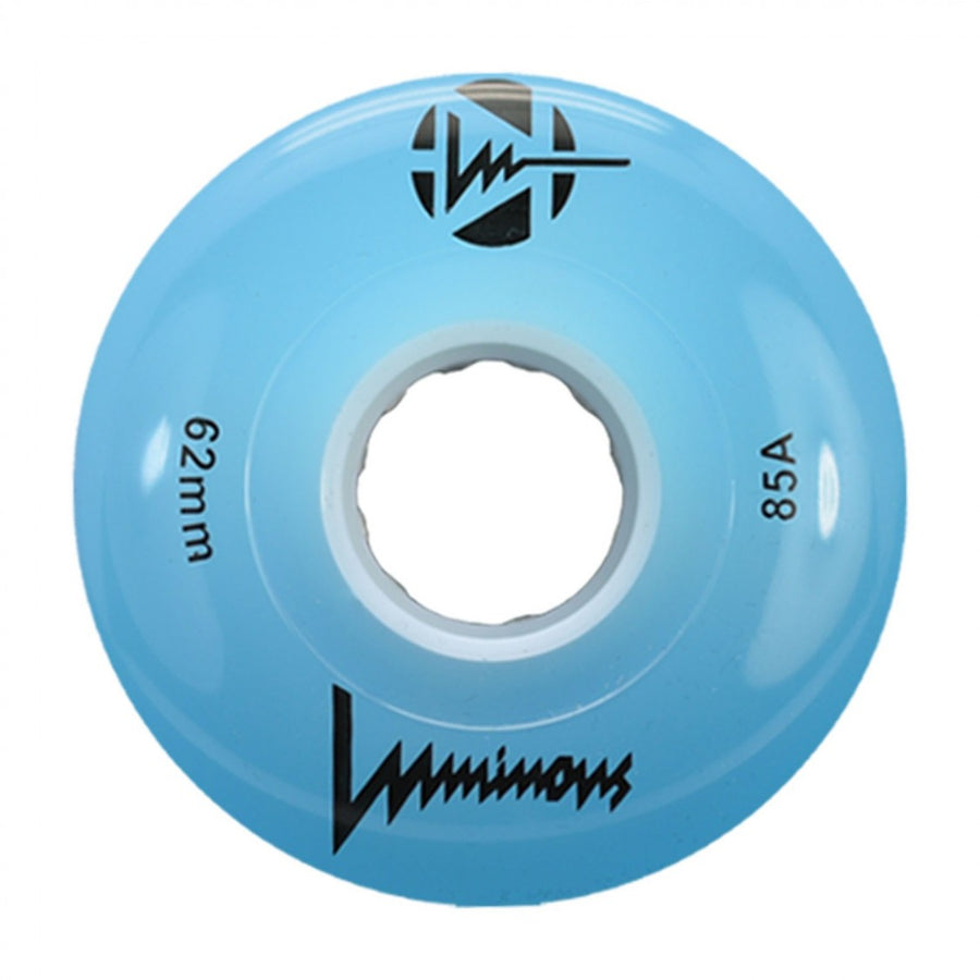 Luminous LED Quad Wheels 62mm 85a 4pk