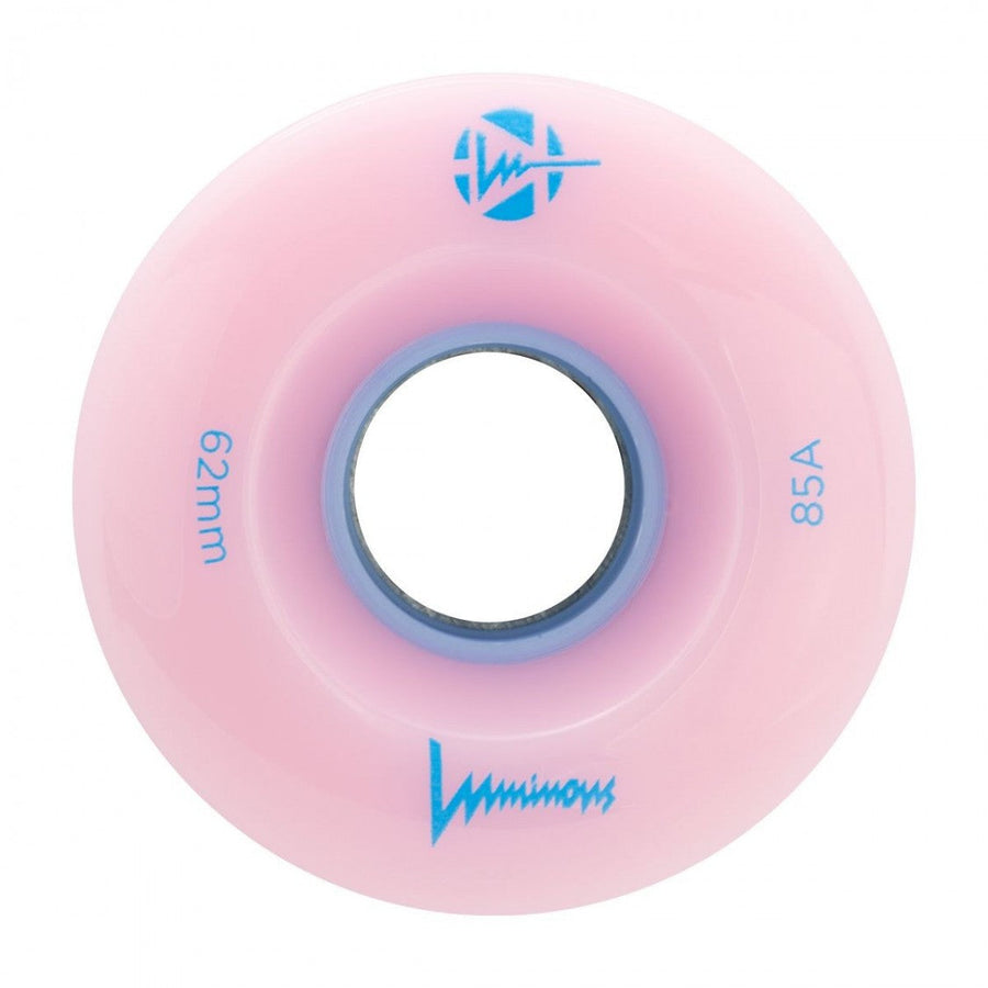 Luminous LED Quad Wheels 62mm 85a 4pk