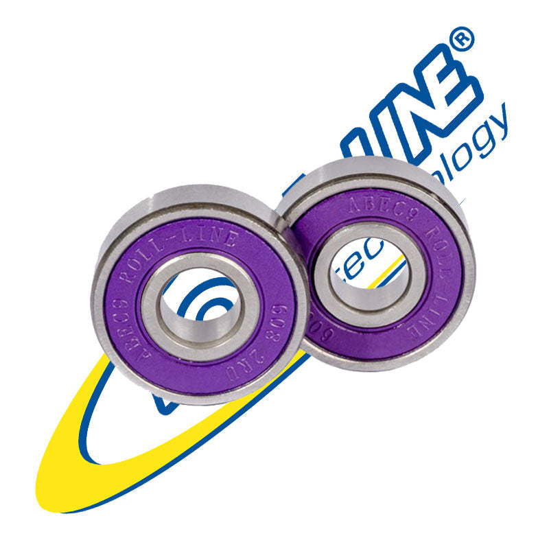 Roll-Line Speed Race ABEC 9 Bearings 8mm 16pk