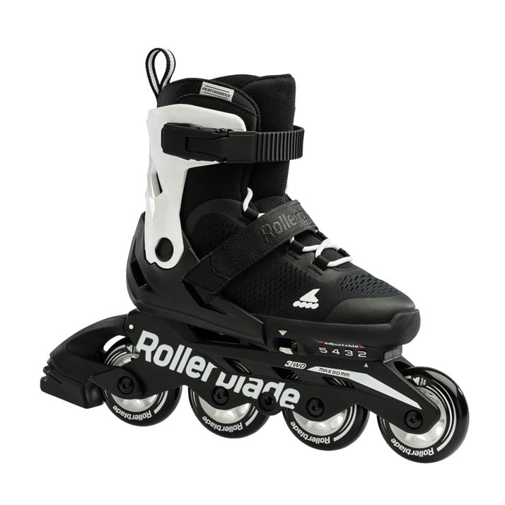 Rollerblade Microblade Adj Inline Skates Black/White