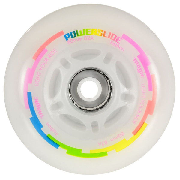 Powerslide Fothon Magic LED Inline Wheels 4Pack