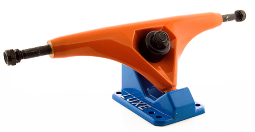 Luxe 180mm Truck Orange Blue Each