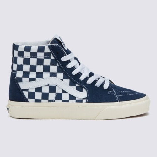 Vans SK8 HI - Checkerboard Dress Blues/True Navy