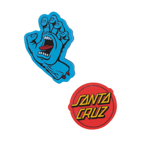 Santa Cruz - Screaming Hand Scented Eraser 2 Pack