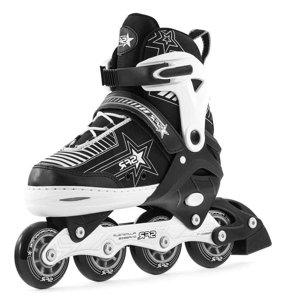 SFR PULSAR ADJUSTABLE INLINE SKATES SILVER - Skatescool Australia