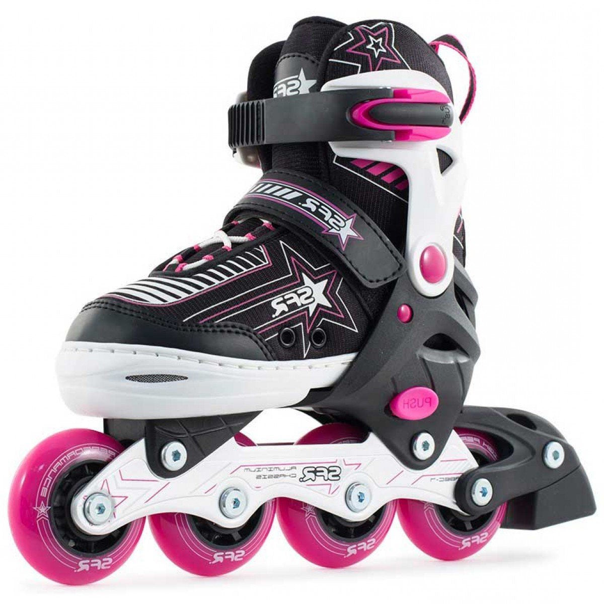 SFR PULSAR ADJUSTABLE INLINE SKATES PINK - Skatescool Australia