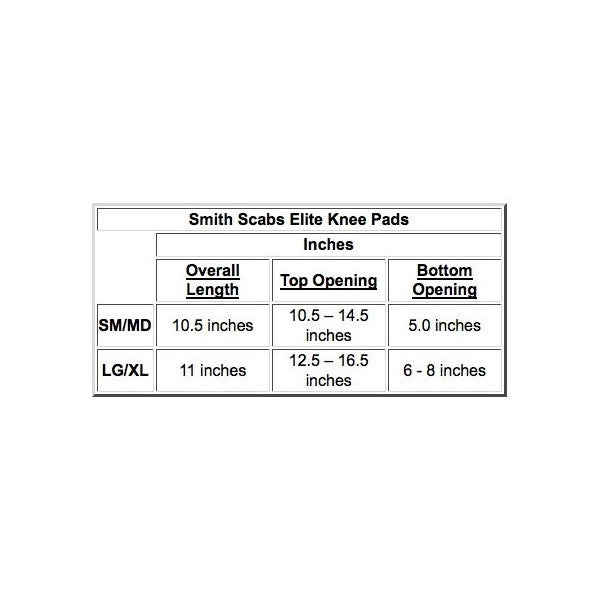 Smith Scabs Knee Pads - Elite (Red)