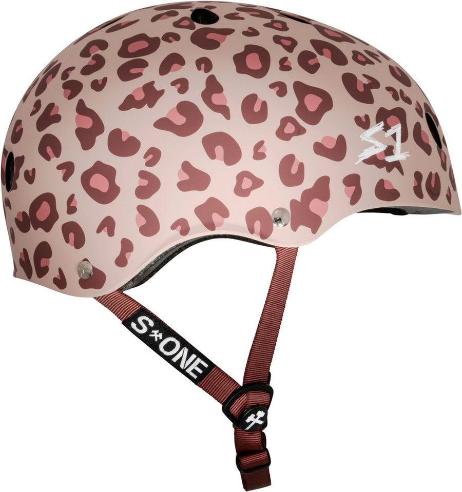 S1 Lifer Helmet-Light Pink Cheetah