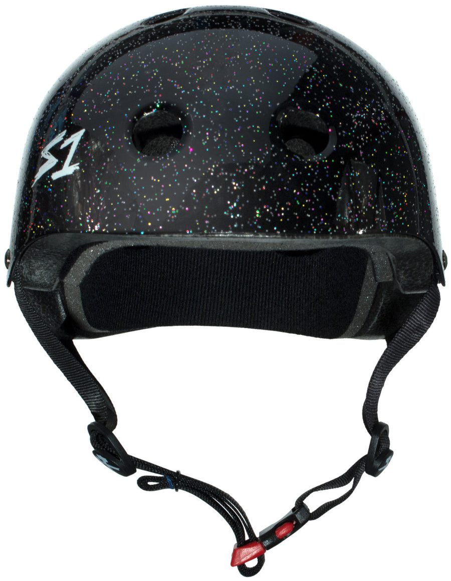 S1 Mini Lifer Helmet - Black Glitter