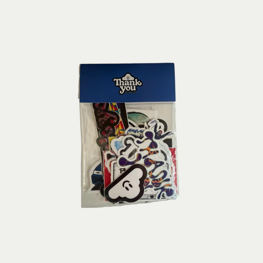 Thank You Mixed Sticker Pack - Assorted