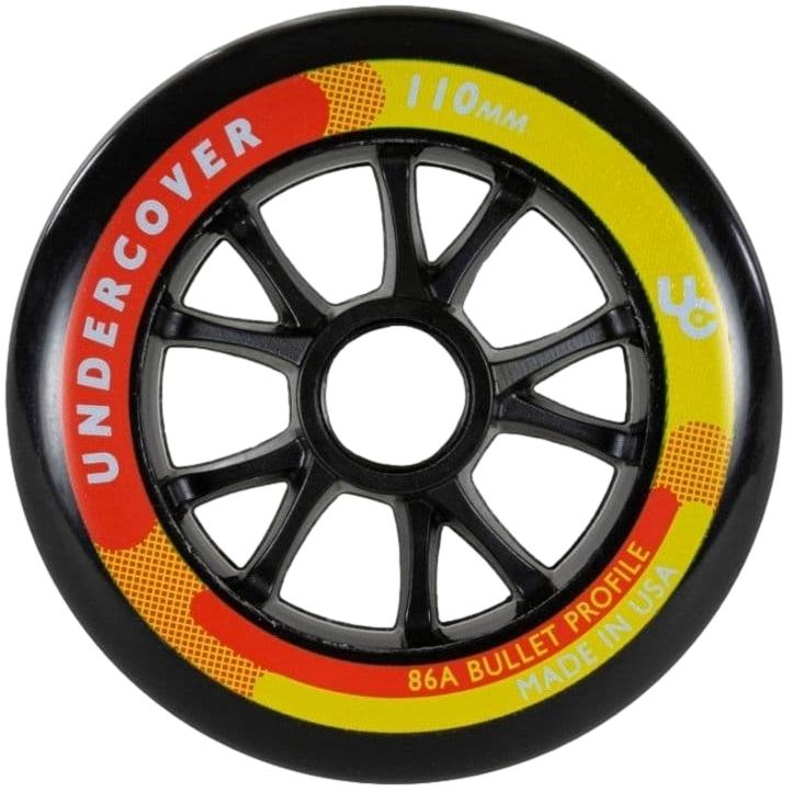 Undercover Wheels 110mm 86A Black Each