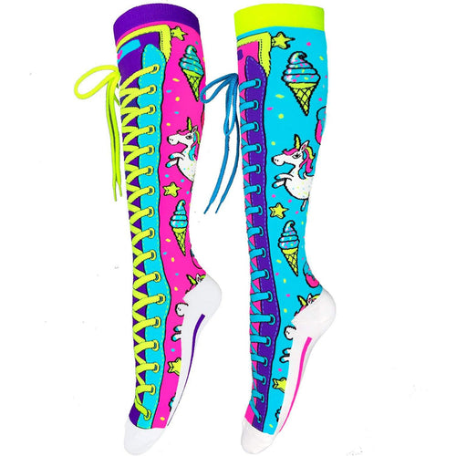 MADMIA Unicorn Toddler (aged 3-5) Knee High Socks