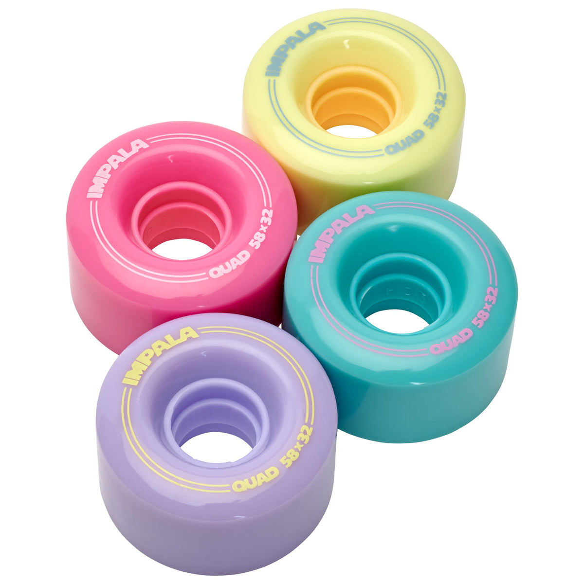 Impala Wheels Pastel Multi 58mm 82a 4pk