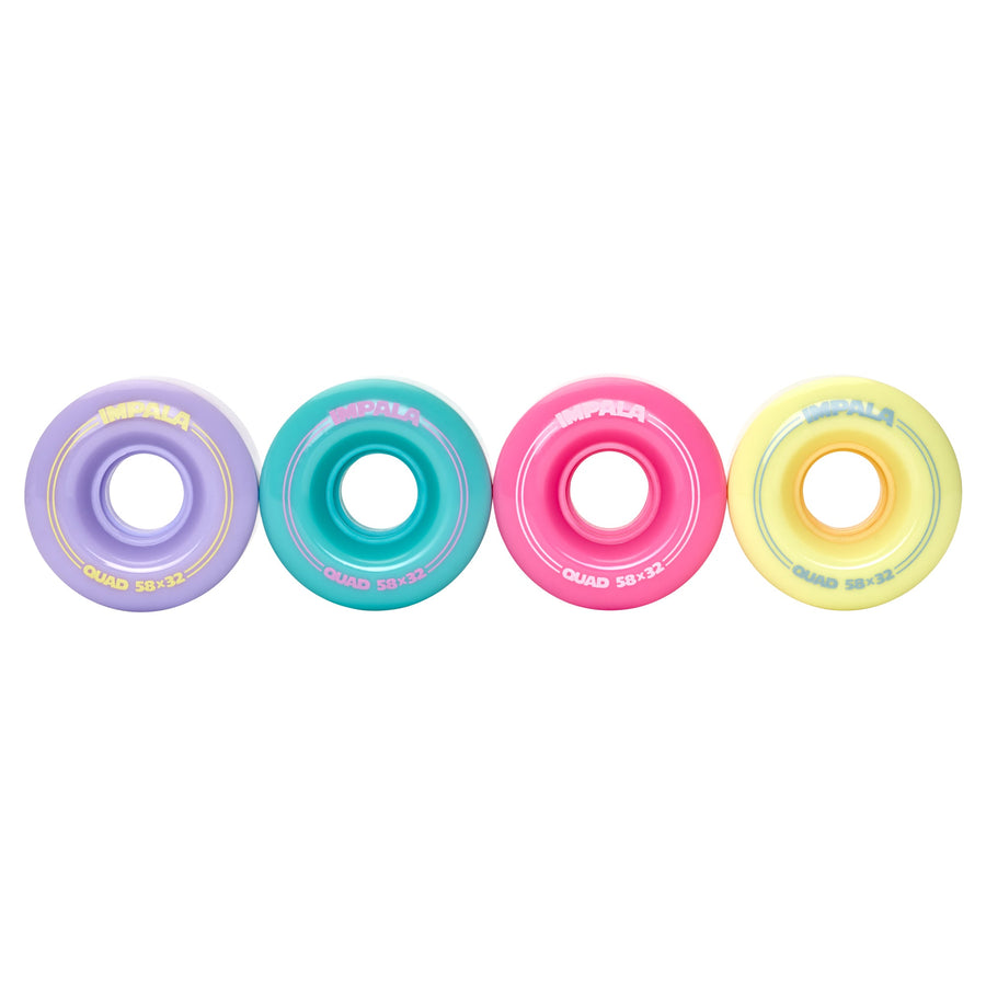 Impala Wheels Pastel Multi 58mm 82a 4pk