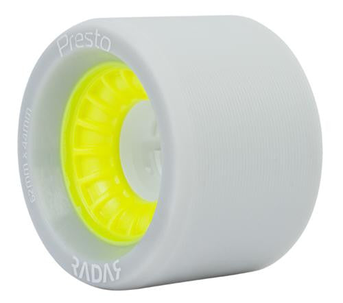 Radar Presto 62mm/44mm Wide Wheels Pk4